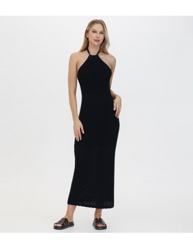 Crochet Maxi Dress en linge