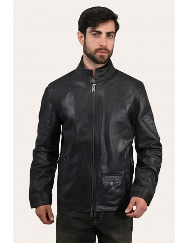 Frye Black Biker Jacket des créatures d'habitude