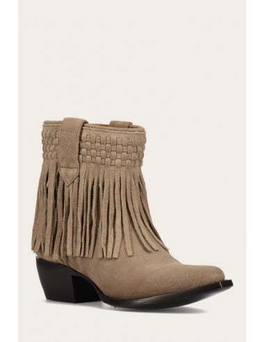 Sacha Short Fringe Bootie Les magasins à Paris