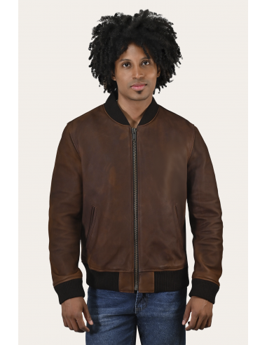 Classic Leather Bomber Jacket s'inspire de l'anatomie humaine