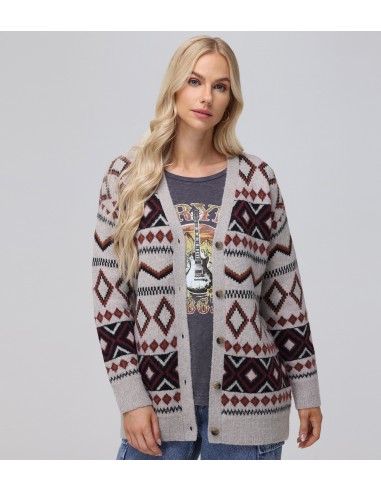 Fairisle Boyfriend Cardigan en ligne