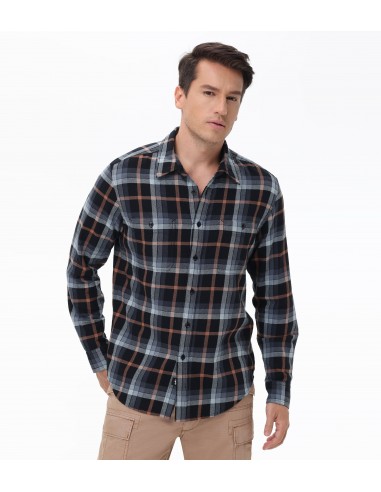 Plaid Button Down Shirt de la marque