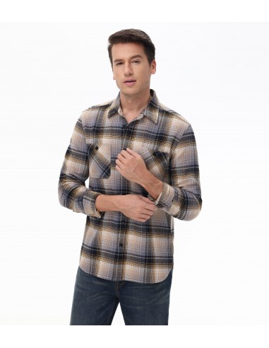 Plaid Button Down Shirt Amélioration de cerveau avec